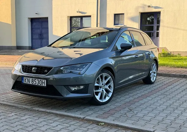 seat leon Seat Leon cena 47500 przebieg: 199000, rok produkcji 2015 z Szadek